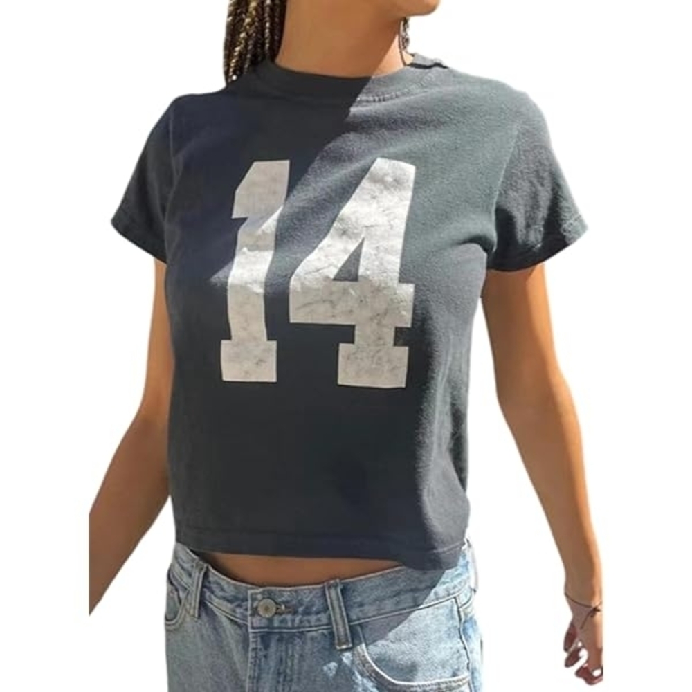 Women's Grey Graphic Tee